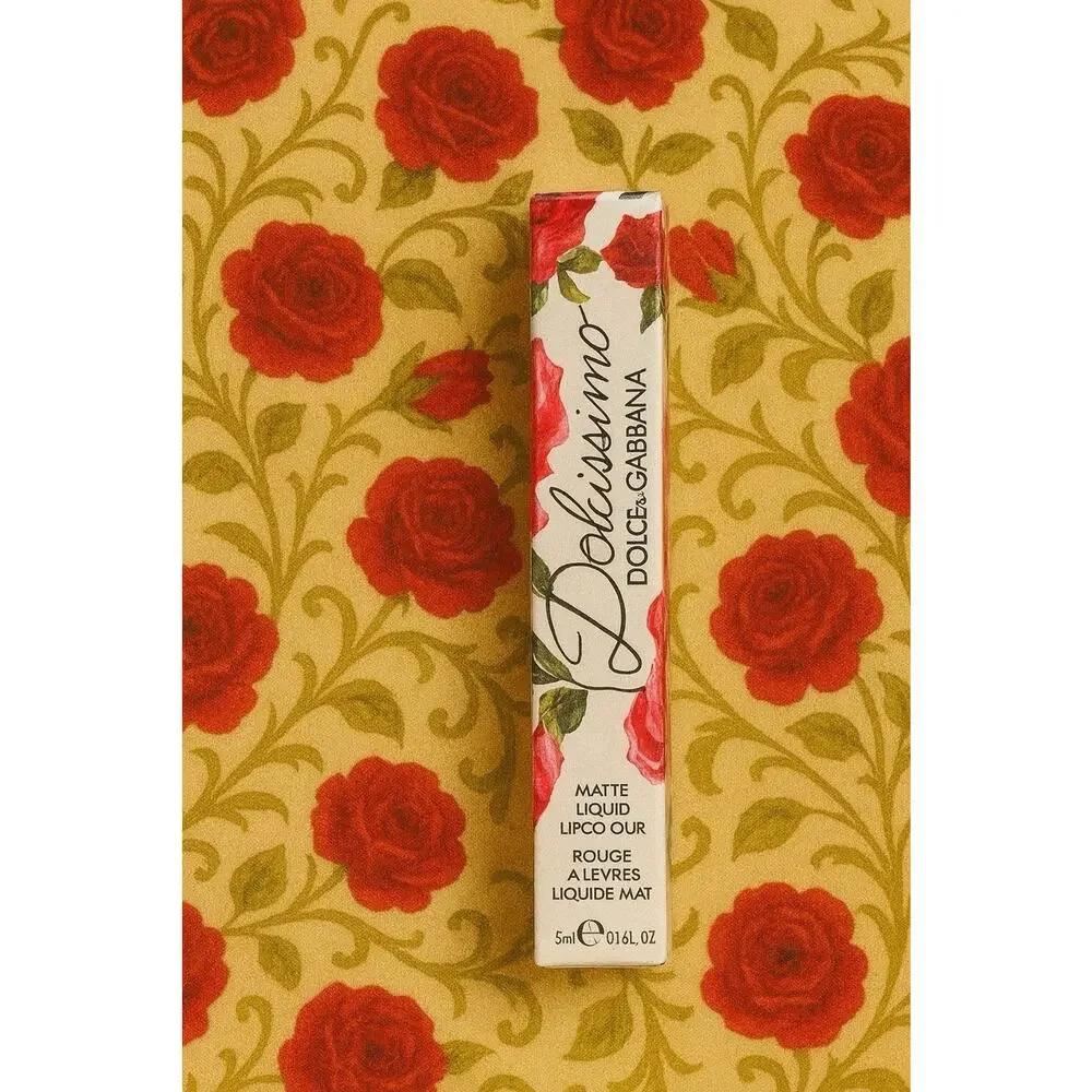 Dolce & Gabbana Dolcissimo Matte Liquid Lipstick 01 Natural Longwear 0.16 oz